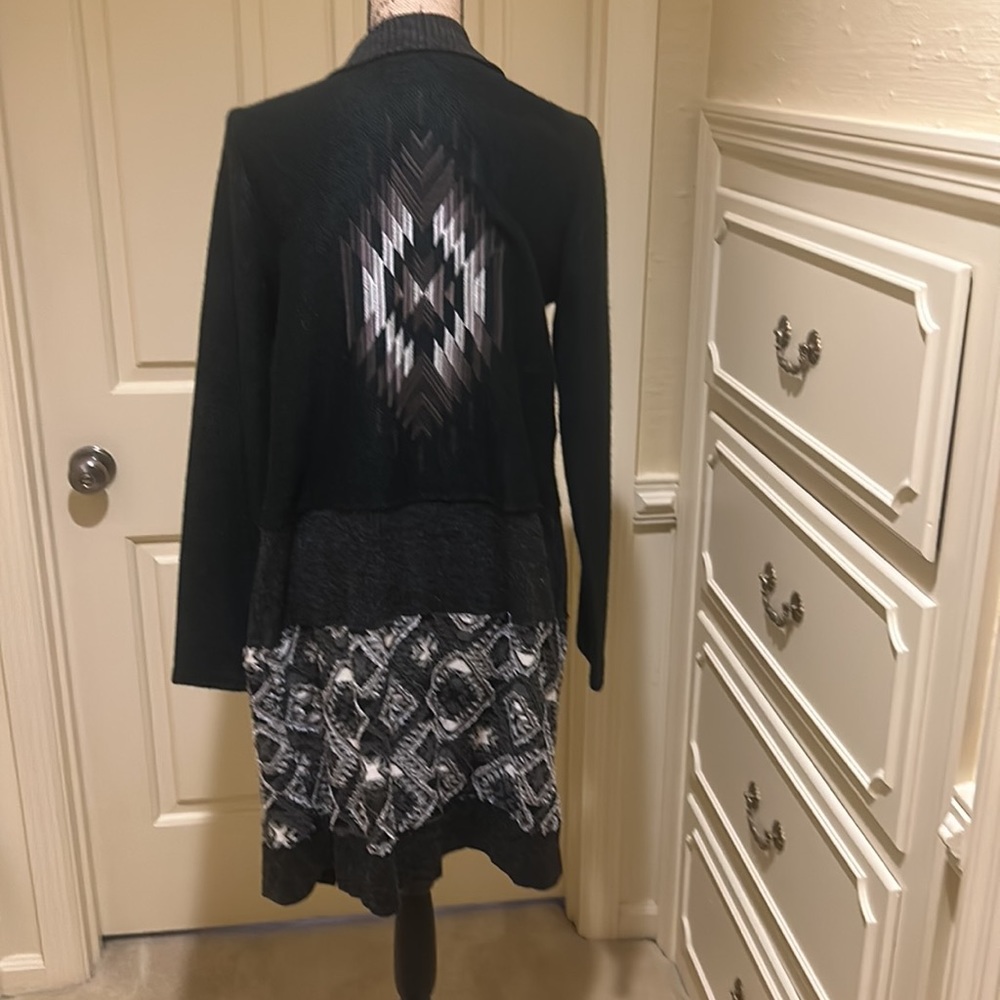 Miss Me Knot Knee length Cardigan Di